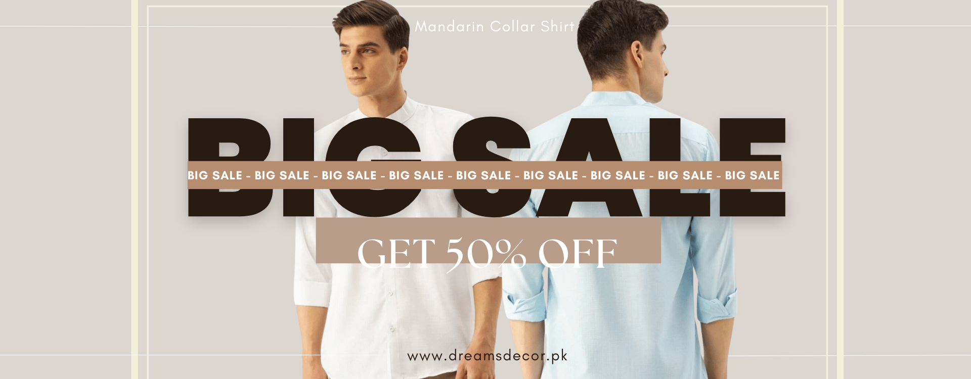 Mandarin Coller shirt